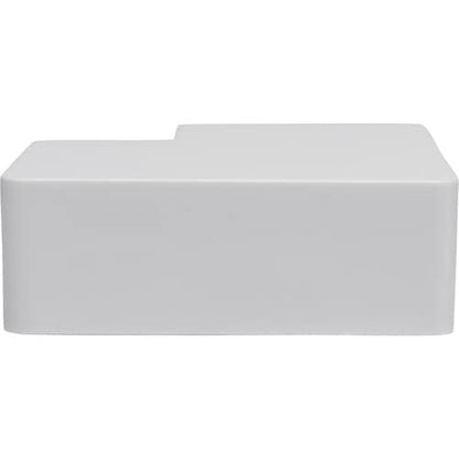 Tripp Lite by Eaton Raceway L Connector, 20 Pack, White - Cable Raceway Joiner -