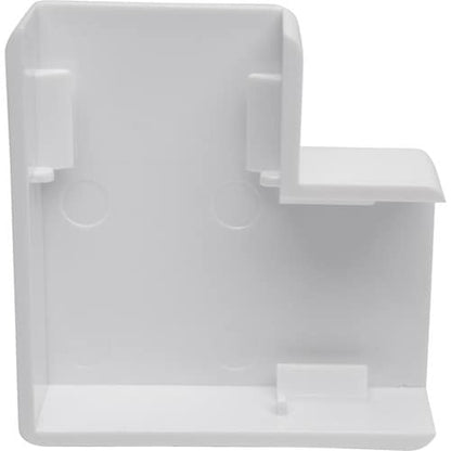 Tripp Lite by Eaton Raceway L Connector, 20 Pack, White - Cable Raceway Joiner -