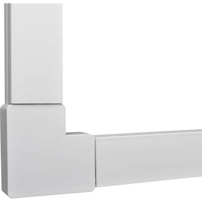Conector en L para conductos de cables Tripp Lite by Eaton, paquete de 20, blanco - Conector para conductos de cables - Blanco - A