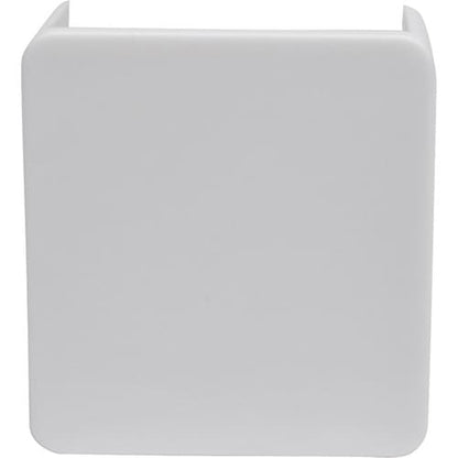 Tripp Lite by Eaton Raceway Straight Connector, 20 Pack, White - Cable Raceway J