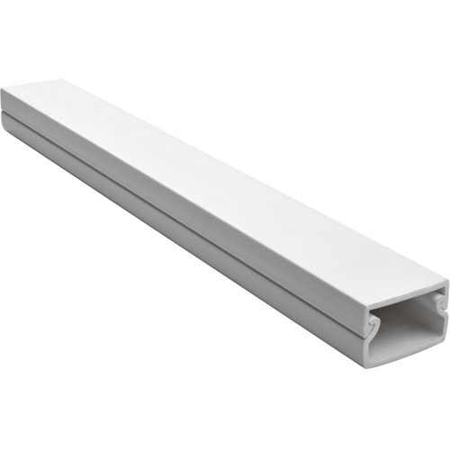 Conducto eléctrico de 2 piezas con base y tapa de Tripp Lite by Eaton, paquete de 20, blanco