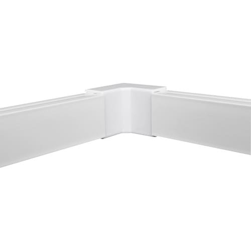 Conector de esquina interior para conductos eléctricos de Tripp Lite by Eaton, paquete de 20, blanco - Esquina - W