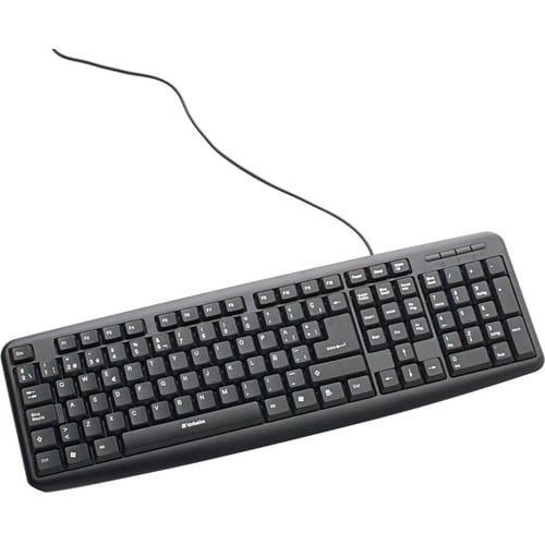 CLAVIER USB FILAIRE FIN NOIR MULTI 6