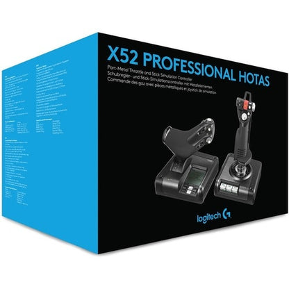 Saitek X52 Professional H.O.T.A.S. Part-Metal Throttle and Stick Simul