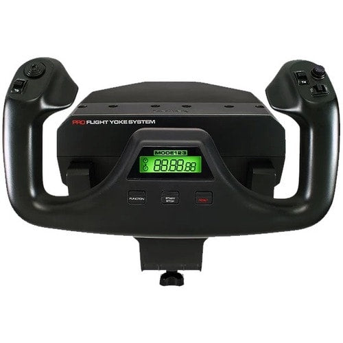 Saitek Flight Yoke System Professional Simulation Yoke and Throttle Qu