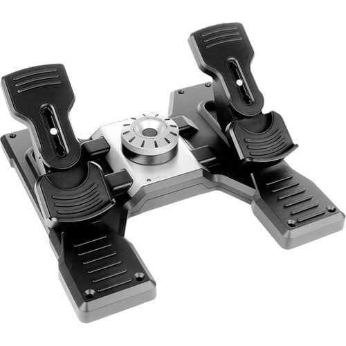 Saitek Flight Rudder Pedals Professional Simulation Rudder Pedals with