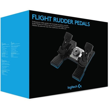Saitek Flight Rudder Pedals Professional Simulation Rudder Pedals with