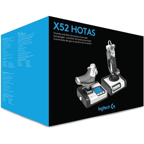 Saitek X52 H.O.T.A.S. Throttle and Stick Simulation Controller