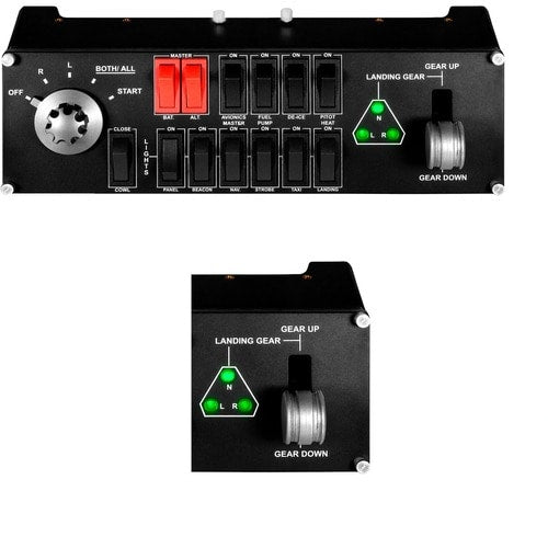 Contrôleur de commutateur de simulation professionnel Saitek Flight Switch Panel