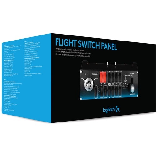 Contrôleur de commutateur de simulation professionnel Saitek Flight Switch Panel