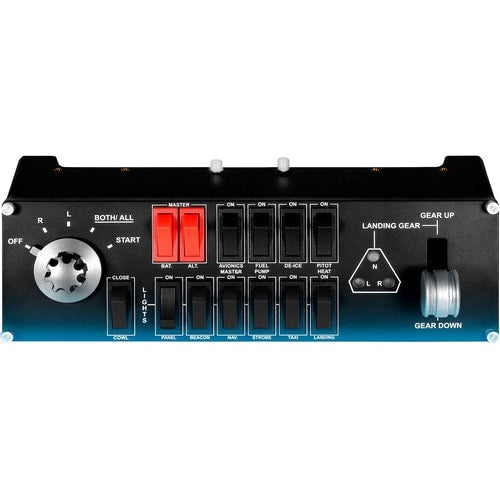 Contrôleur de commutateur de simulation professionnel Saitek Flight Switch Panel