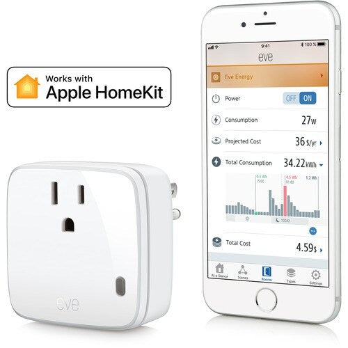 Eve Switch & Power Meter with Apple HomeKit Technology