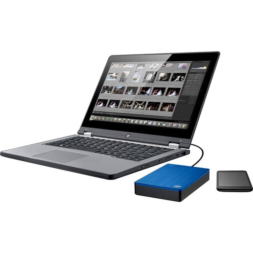 Disque dur portable SEAGATE BACKUP PLUS MULTI 5 To - BLEU USB 3.0 RPM