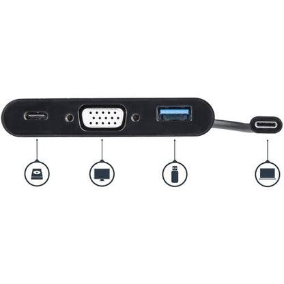 Adaptateur multiport USB-C VGA StarTech.com - USB