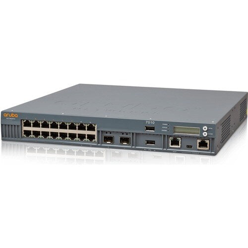 HPE 7010 Wireless LAN Controller - 16 x Network (RJ
