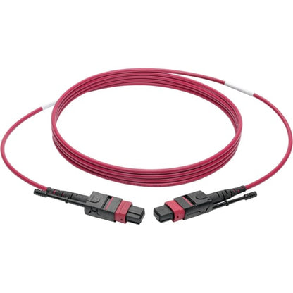 Tripp Lite by Eaton N845-03M-12-MG MTP/MPO Multimode Patch Cable, Magenta, 3 m -