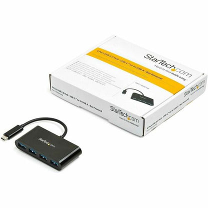 Hub USB-C StarTech.com - 4 ports USB-C vers USB-A (4x)