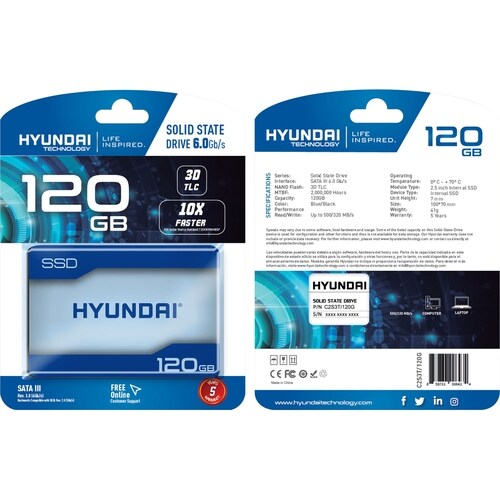 UNIDAD DE ESTADO SÓLIDO INTERNA 2.5 SATA (SATA/600) 500 MB/S