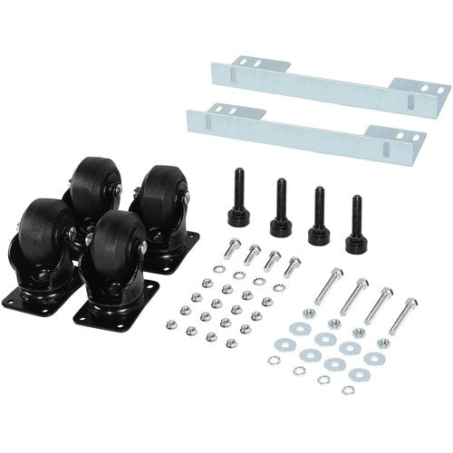 CyberPower Heavy-Duty Caster Kit - Silver, Black - 340 kg Static/Stati