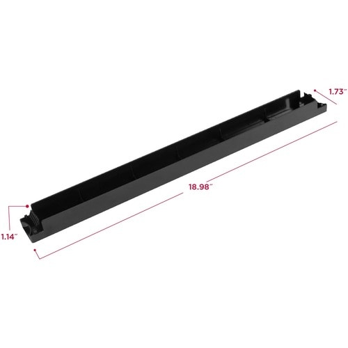 Kit CyberPower avec (10) panneaux d'obturation 19" 1U - Noir - Hauteur de rack 1U