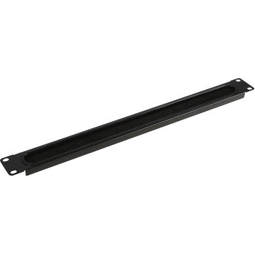 CyberPower 1U Brush Panel Cable Manager - Cable Management Panel - 1U