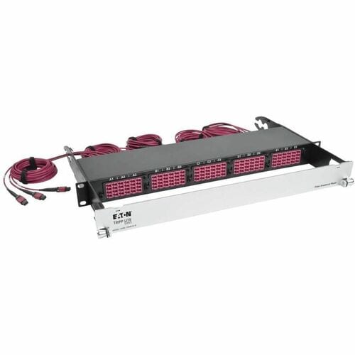 Tripp Lite by Eaton N48K-15M8L60-B 50/125 Breakout Fiber Patch Panel - 60 x Dupl