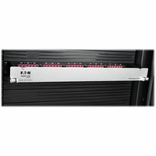 Tripp Lite by Eaton N48K-15M8L60-B 50/125 Breakout Fiber Patch Panel - 60 x Dupl