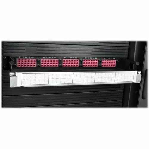Tripp Lite by Eaton N48K-15M8L60-B 50/125 Breakout Fiber Patch Panel - 60 x Dupl