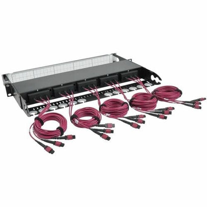 Tripp Lite by Eaton N48K-15M8L60-B 50/125 Breakout Fiber Patch Panel - 60 x Dupl