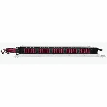 Tripp Lite by Eaton N48K-15M8L60-B 50/125 Breakout Fiber Patch Panel - 60 x Dupl