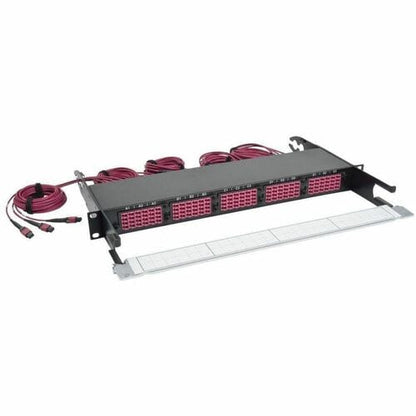 Tripp Lite by Eaton N48K-15M8L60-B 50/125 Breakout Fiber Patch Panel - 60 x Dupl
