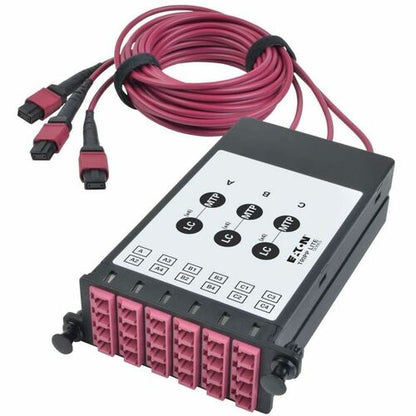 Tripp Lite by Eaton N482-3M8L12-B OM4 Fiber Breakout Cassette - 12 Port(s) - 12
