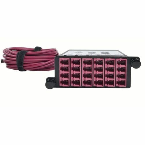 Tripp Lite by Eaton N482-3M8L12-B OM4 Fiber Breakout Cassette - 12 Port(s) - 12