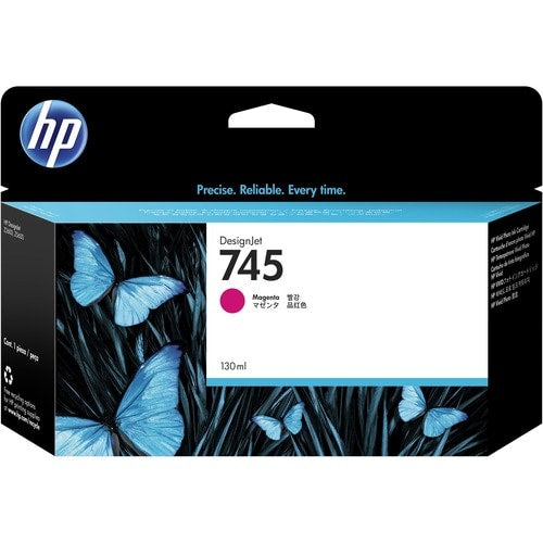 HP 745 Original Standard Yield Inkjet Ink Cartridge - Magent