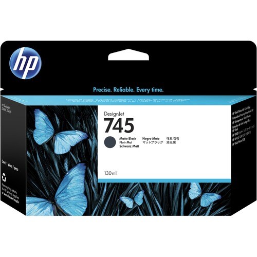 HP 745 Original Standard Yield Inkjet Ink Cartridge - Matte