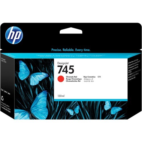 HP 745 Original Inkjet Ink Cartridge - Chromatic Red - 1 Pac