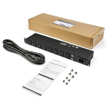 StarTech.com PDU 1U 19" 8 ports pour montage en rack, prise IEC C13