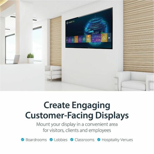 StarTech.com Flat Screen TV Wall Mount - Tilting