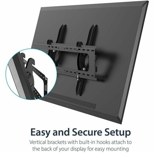 StarTech.com Flat Screen TV Wall Mount - Tilting