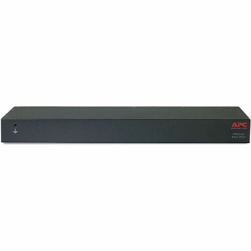 Unité de distribution d'alimentation en rack APC by Schneider Electric, avec compteur, 1U, 15 A, 100/120 V, (8) 5-