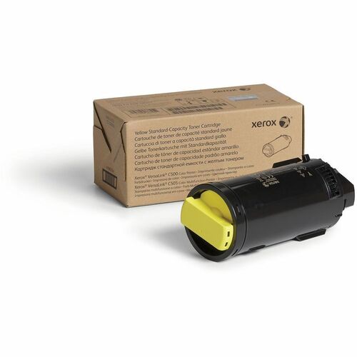 CARTOUCHE DE TONER JAUNE STD CAP POUR VERSALINK C500/505 C500/505