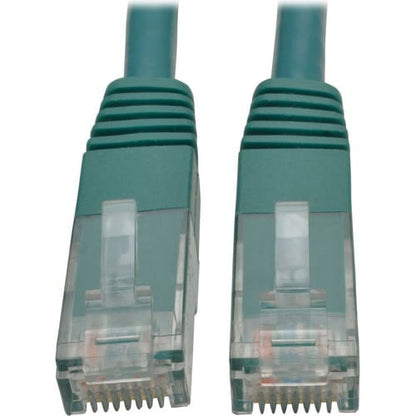 Cable de conexión moldeado Gigabit Cat6 de Tripp Lite by Eaton (RJ45 M/M), verde,
