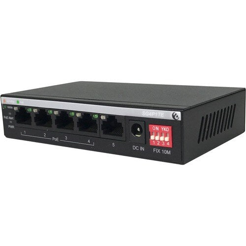 CPNT 5PORT GIG 4 POE+ EXTENSIBLE DE PORTÉE