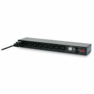 Unité de distribution d'alimentation en rack APC by Schneider Electric, commutée, 1U, 16 A, 208/230 V, (8) C1