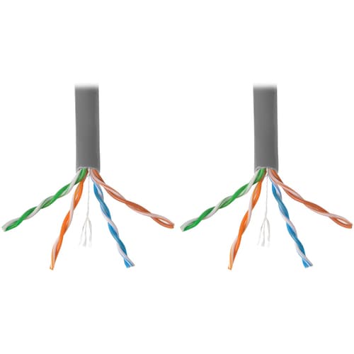 Tripp Lite series Cat6 Gigabit Bulk Stranded 24AWG CMR PVC Cable