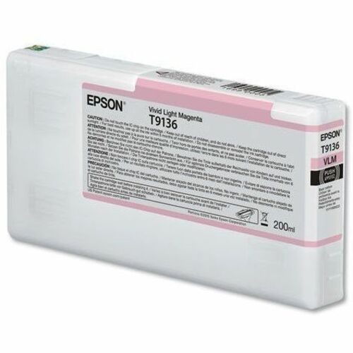 Cartouche d'encre jet d'encre Epson UltraChrome HD T913600 - Vivid Li
