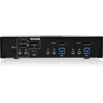 CONMUTADOR KVMP 4K DISPLAYPORT 1.2 CON CONCENTRADOR DE AUDIO USB 3.1 GEN1