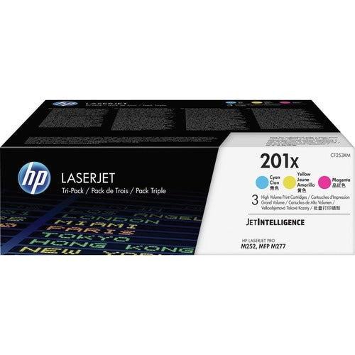 Cartouche de toner laser HP 201X (CF253XM) d'origine à haut rendement