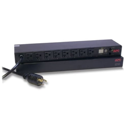Unité de distribution d'alimentation en rack APC by Schneider Electric, commutée, 1U, 20 A, 120 V, (8) 5-20 -