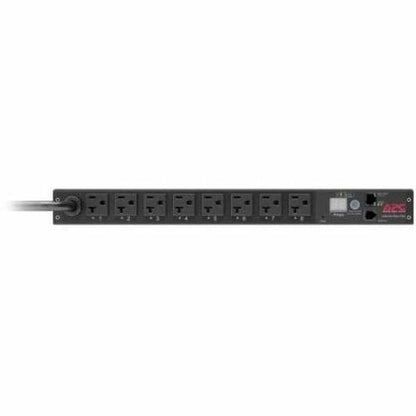 Unité de distribution d'alimentation en rack APC by Schneider Electric, commutée, 1U, 20 A, 120 V, (8) 5-20 -